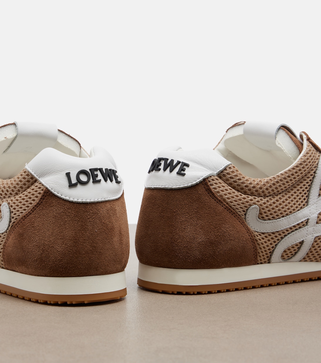 Ballet Runner 2.0 suede and mesh sneakers | Loewe