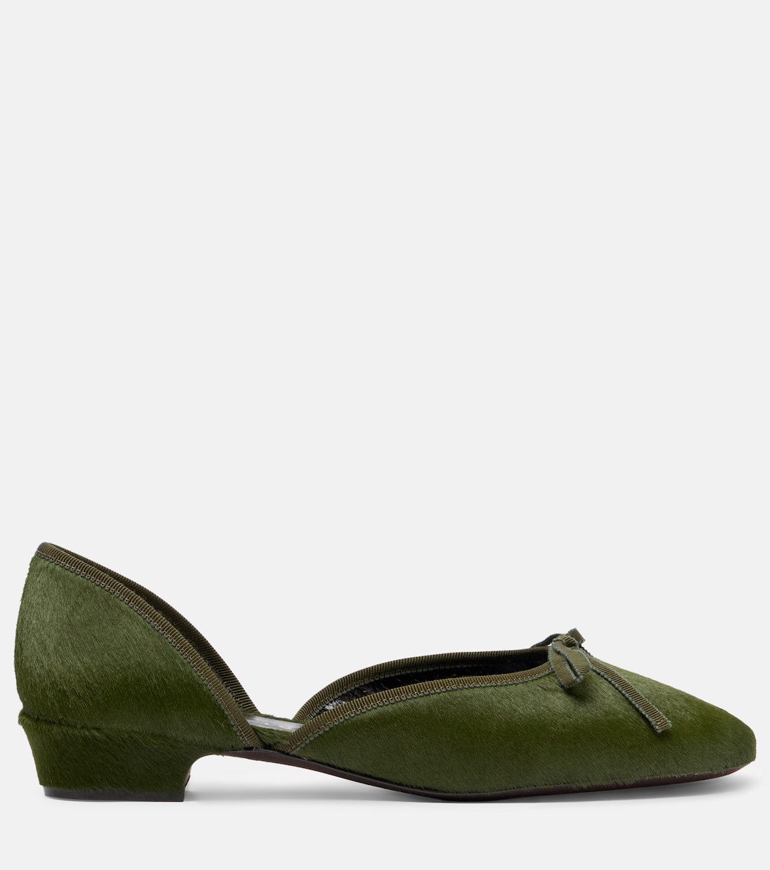 24/7 calf hair ballet flats | Herbert Levine