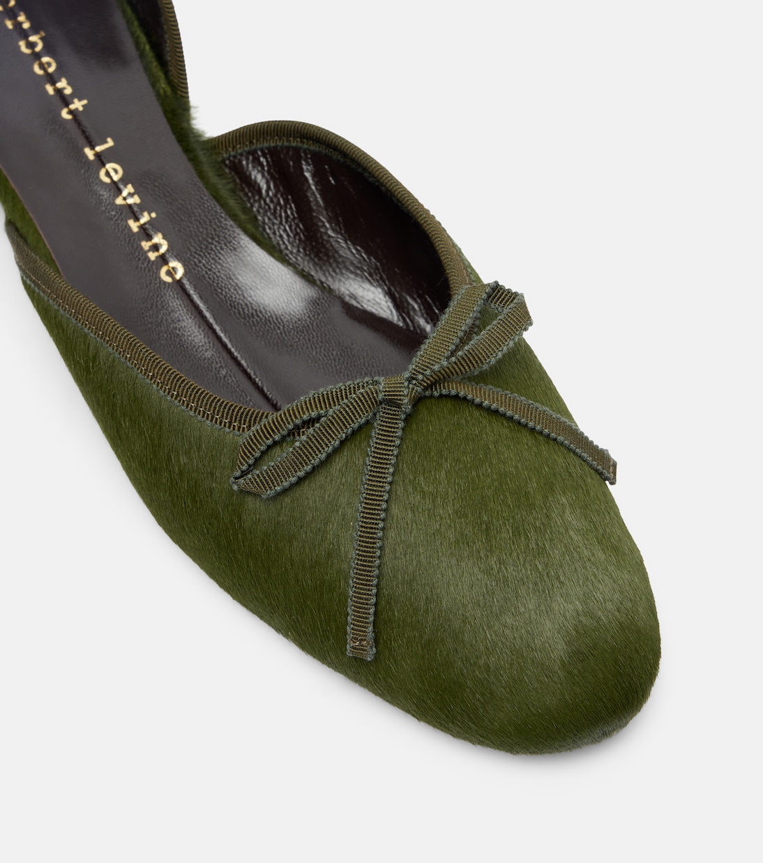 24/7 calf hair ballet flats | Herbert Levine