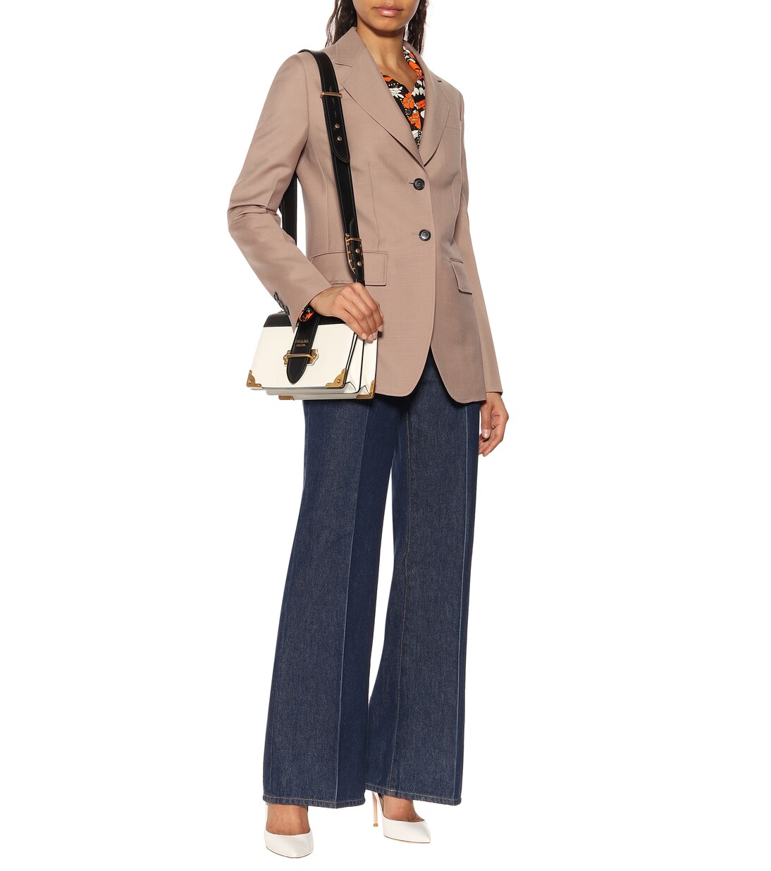 Mohair and wool blazer | Prada