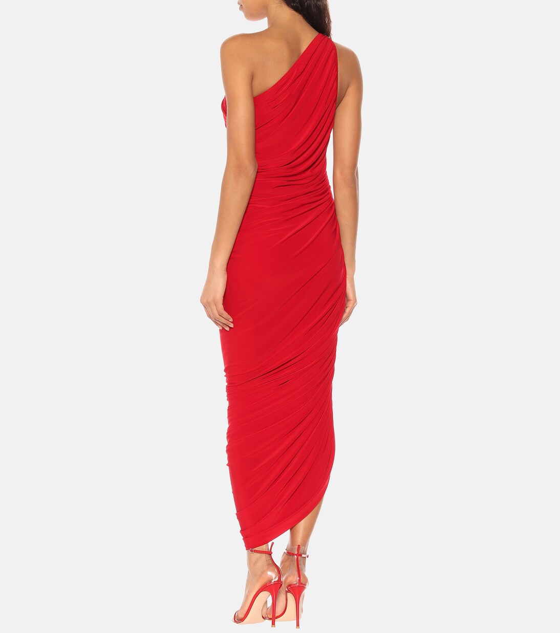 Diana jersey one-shoulder midi dress | Norma Kamali