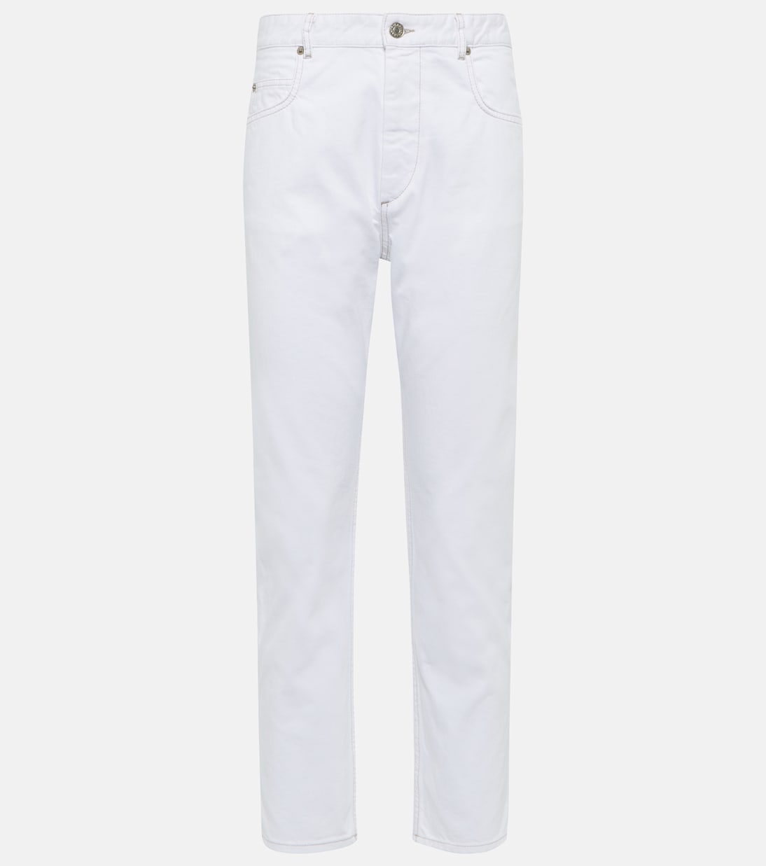 High-Rise Straight Jeans Neasr | Marant Etoile