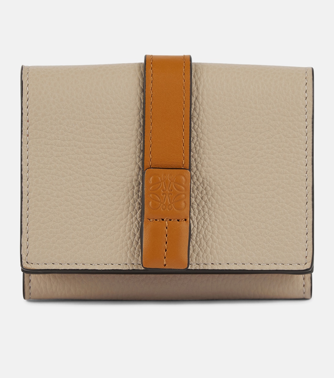 Trifold leather wallet | Loewe