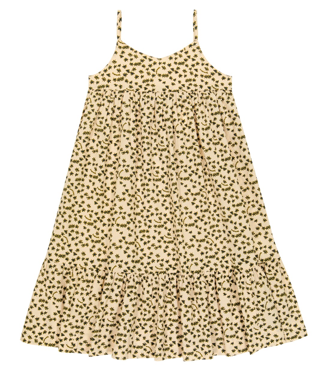 Printed cotton dress | Bonpoint