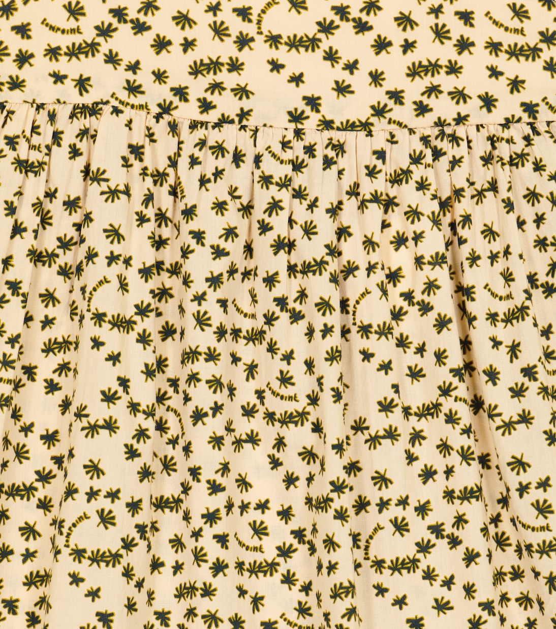 Printed cotton dress | Bonpoint