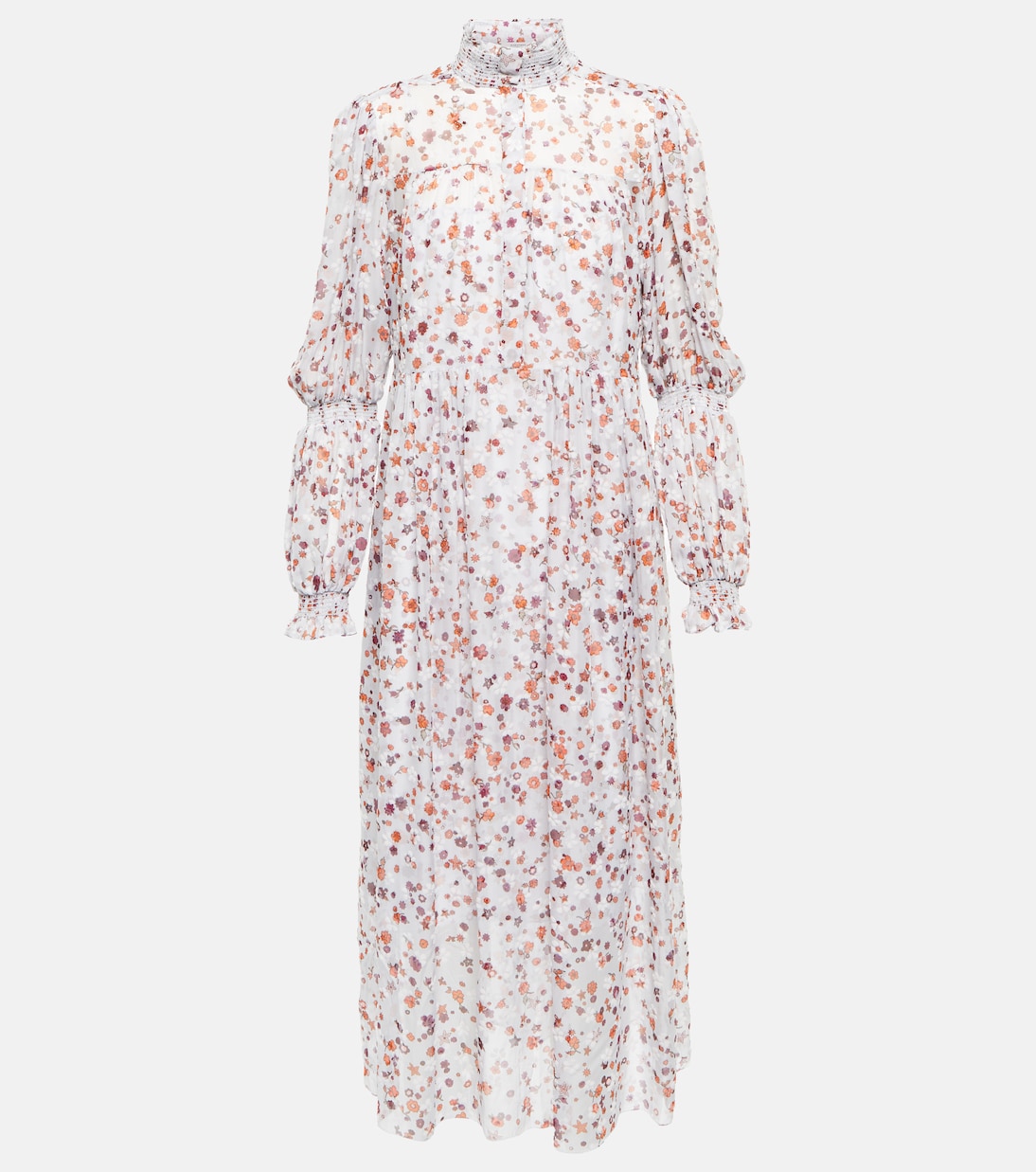 Robe midi Drapy Softness imprimée | Dorothee Schumacher