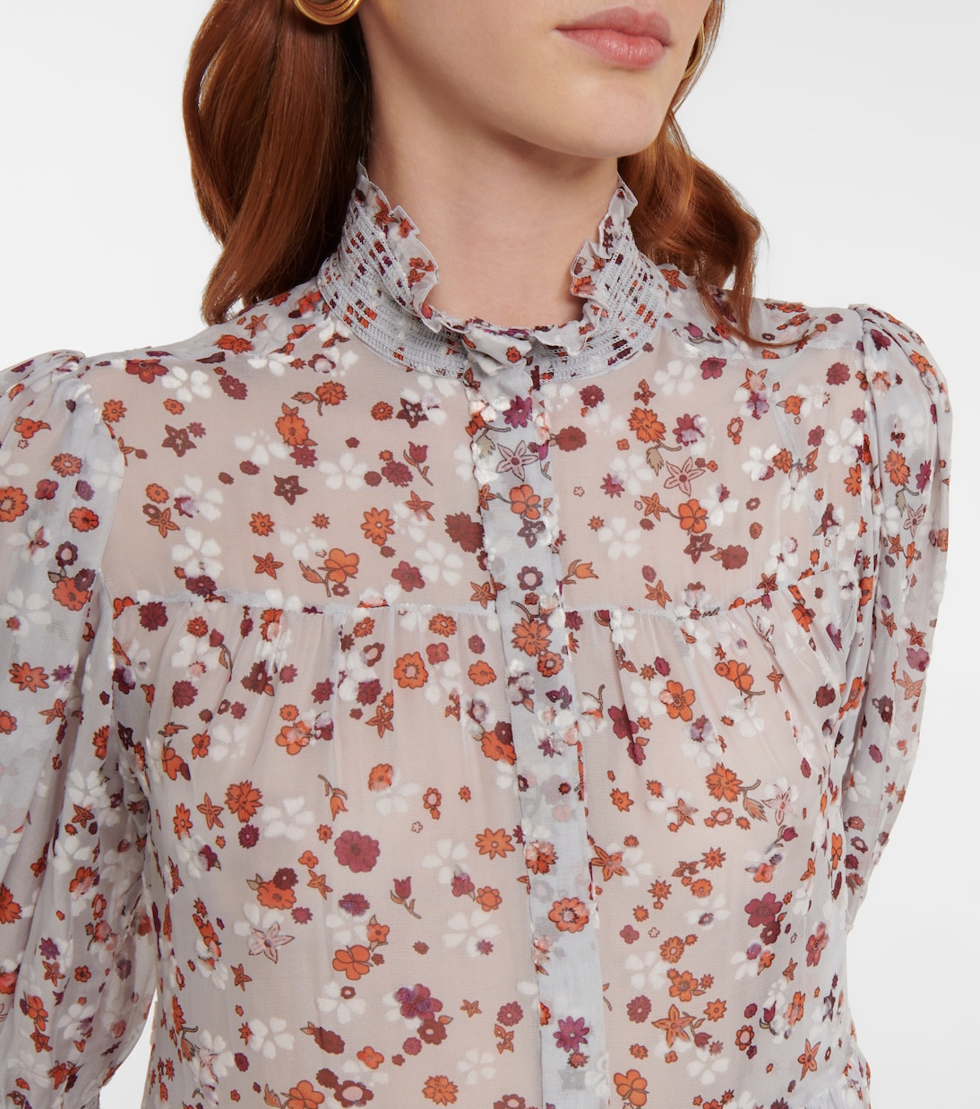 Robe midi Drapy Softness imprimée | Dorothee Schumacher