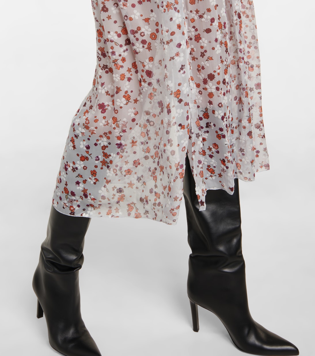 Robe midi Drapy Softness imprimée | Dorothee Schumacher