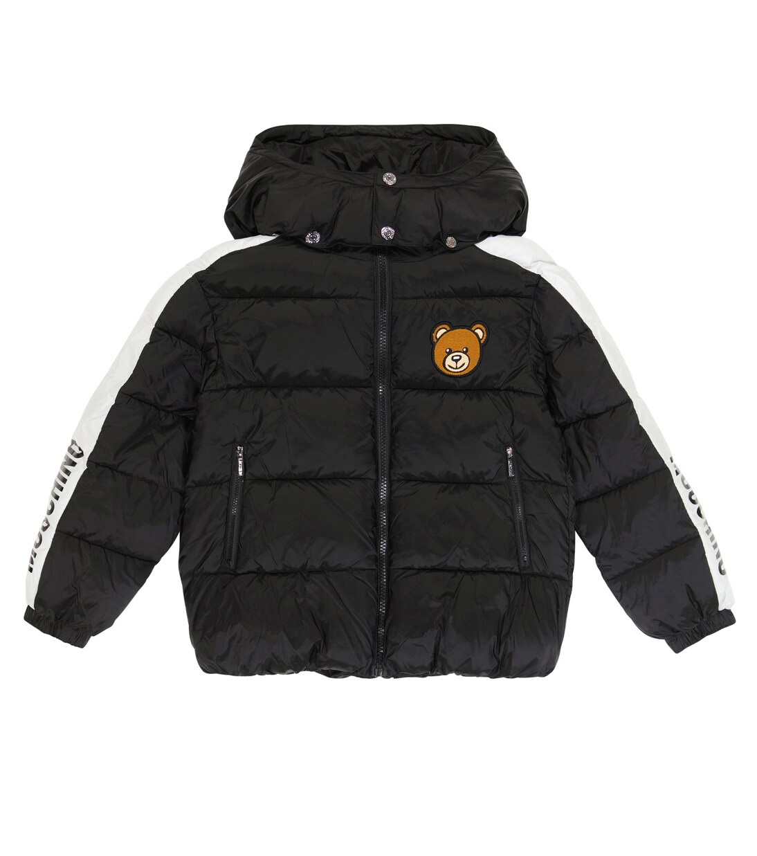 Appliquéd puffer jacket | Moschino Kids