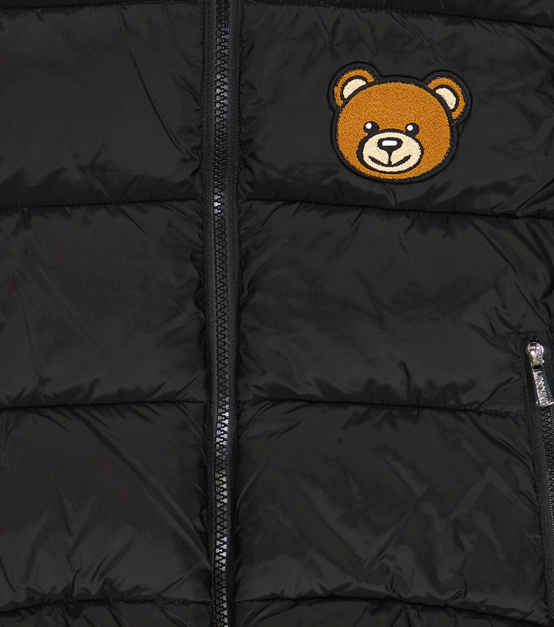 Appliquéd puffer jacket | Moschino Kids