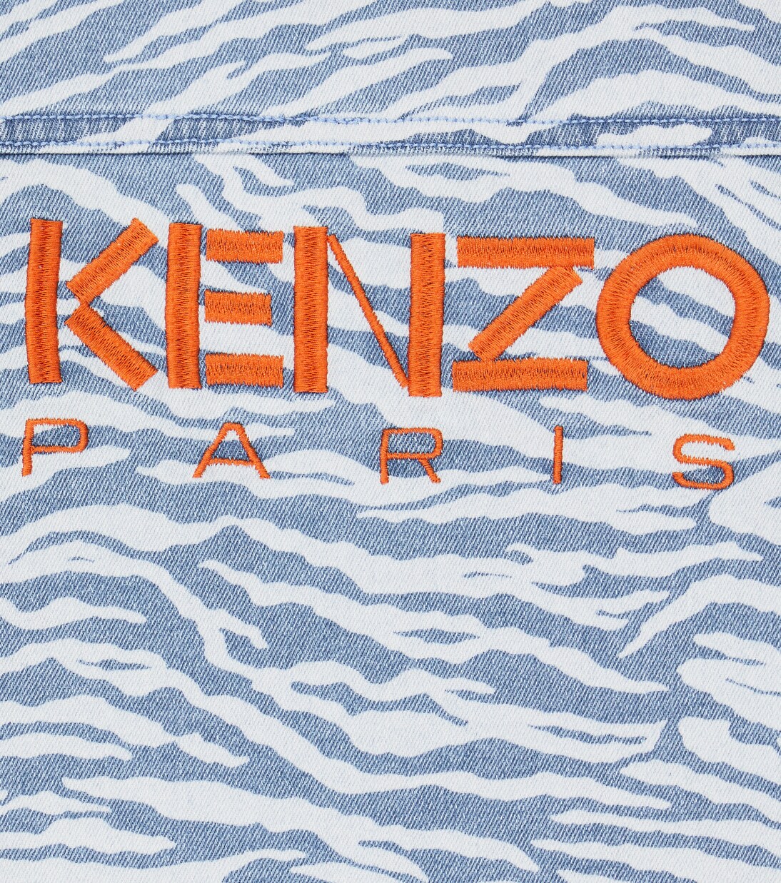 Printed denim shirt | Kenzo Kids