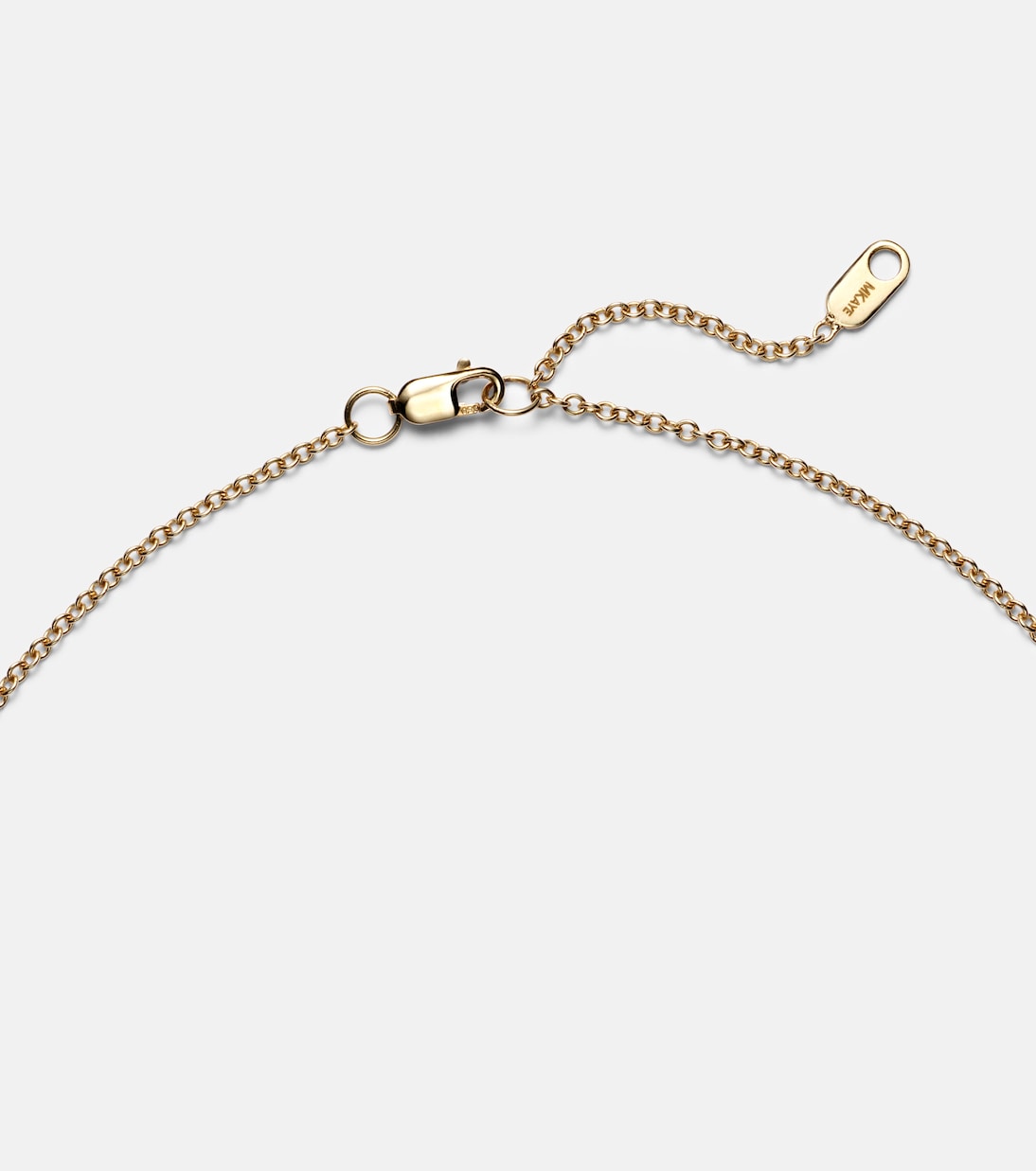 Halskette Lenox Reign aus 18kt Gelbgold mit Diamant | Melissa Kaye