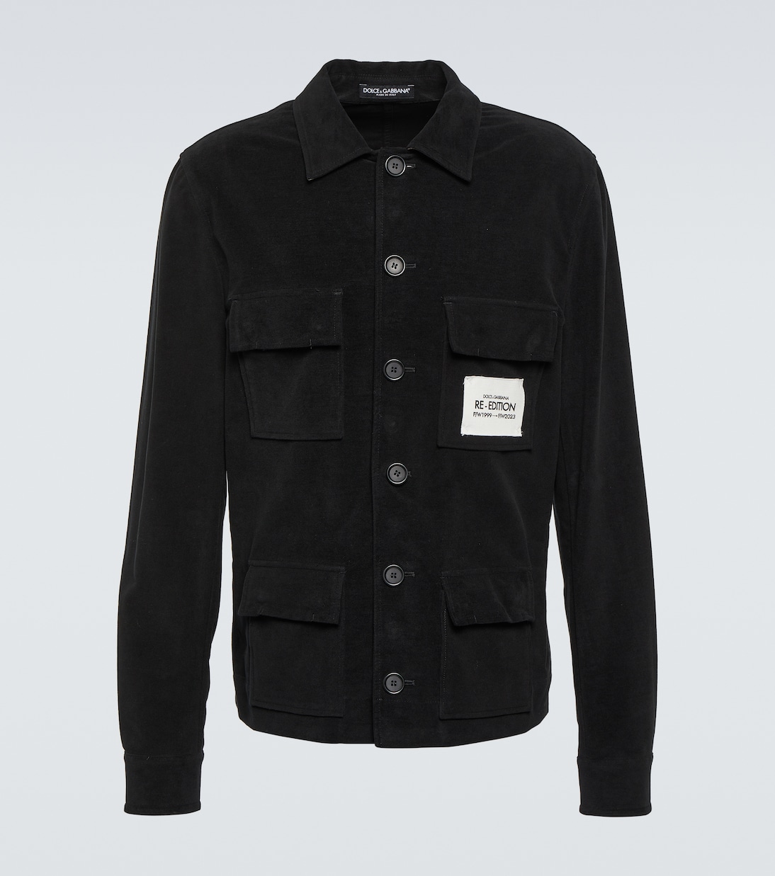 Re-Edition cotton overshirt | Dolce&Gabbana