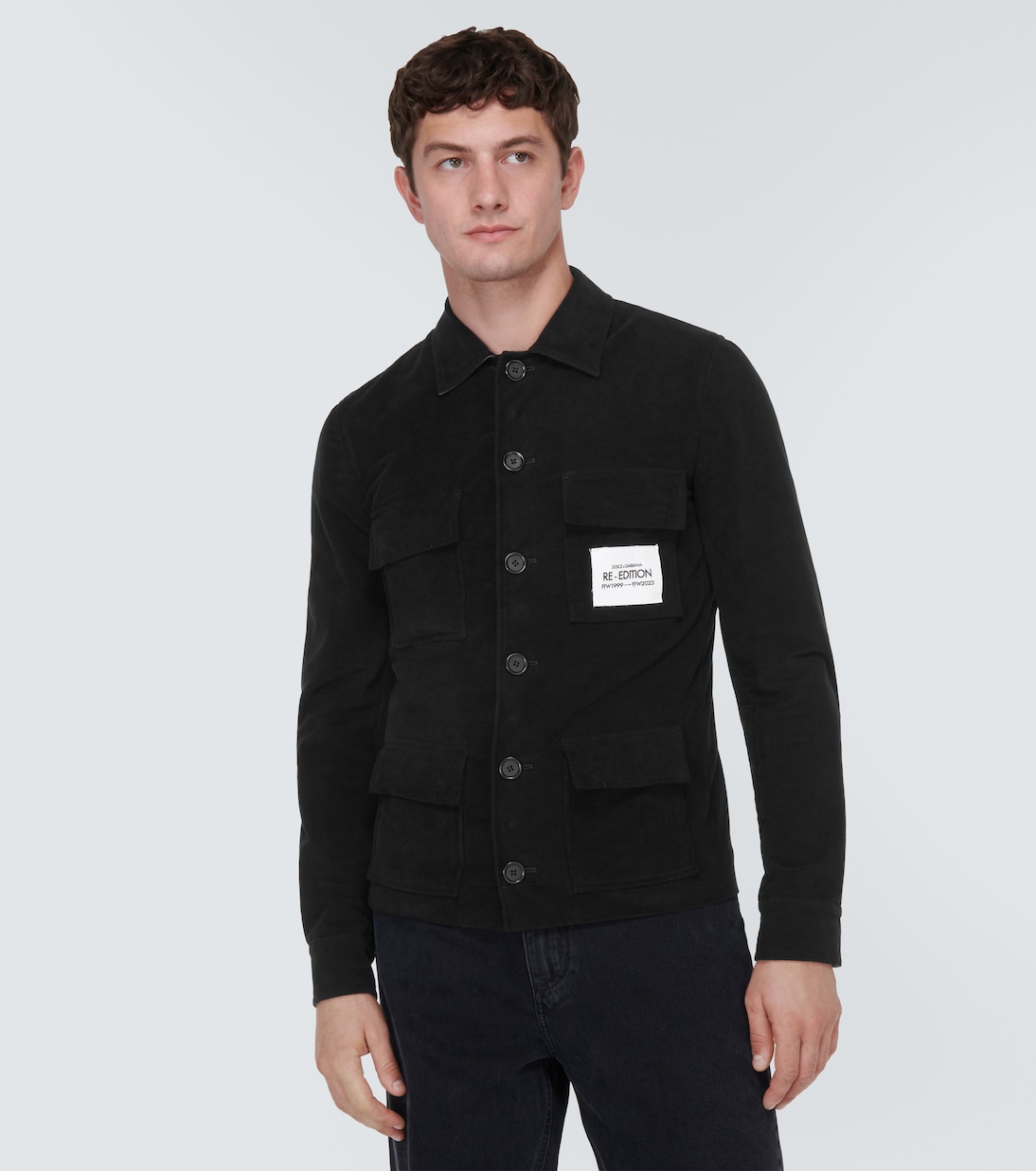 Re-Edition cotton overshirt | Dolce&Gabbana