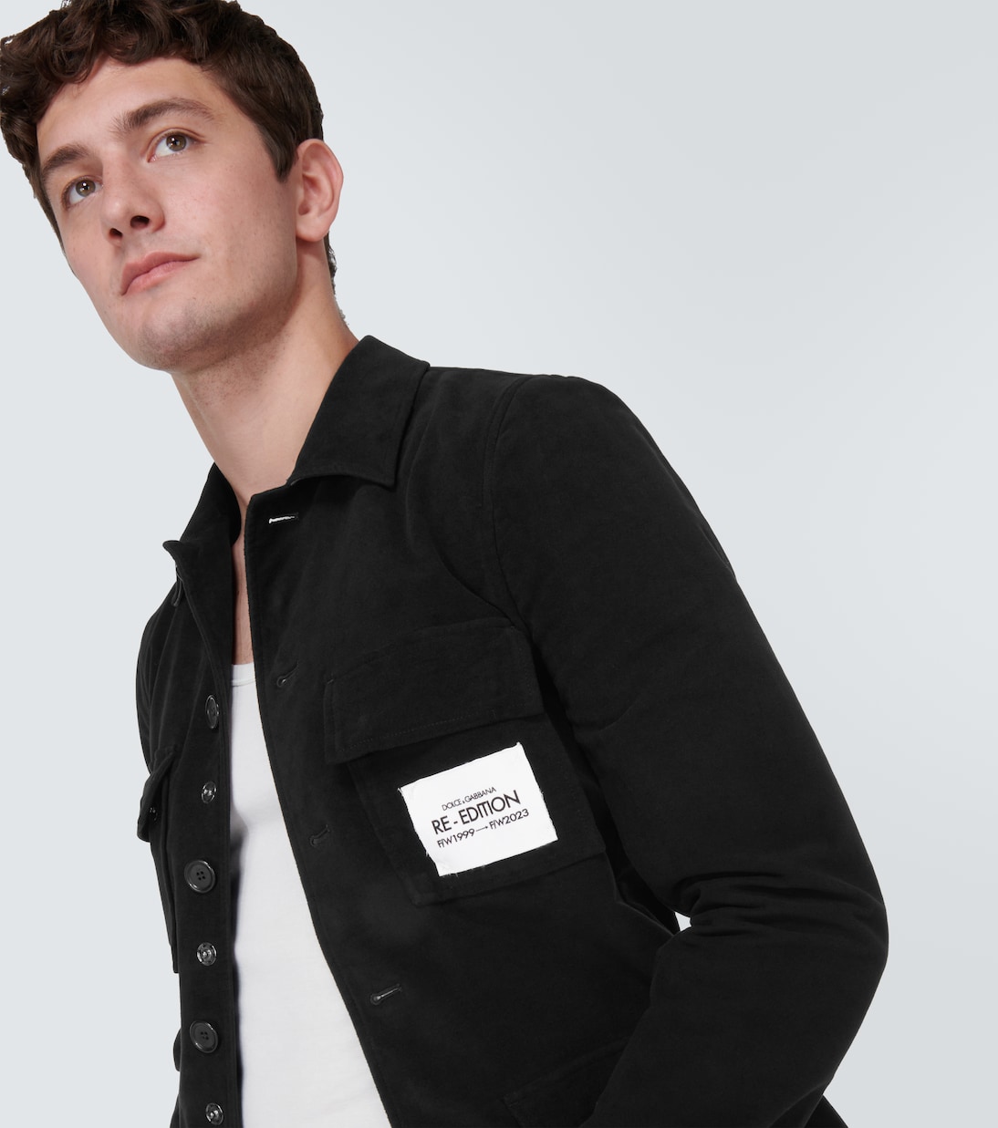 Re-Edition cotton overshirt | Dolce&Gabbana