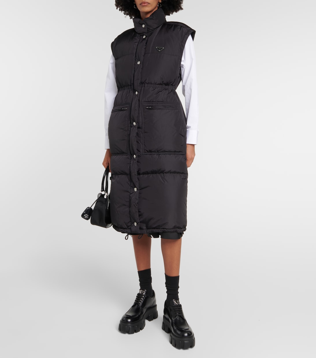 Manteau matelassé en Re-Nylon | Prada