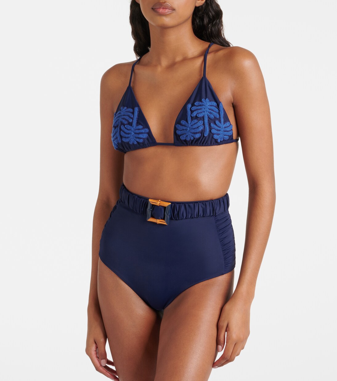 Culotte de bikini à taille haute | Johanna Ortiz