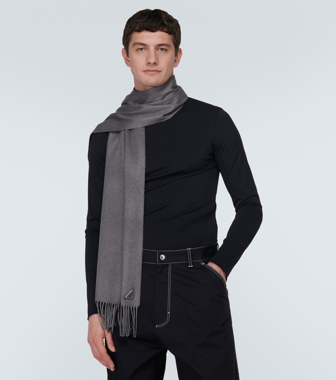 شال من الحرير والكشمير | Prada