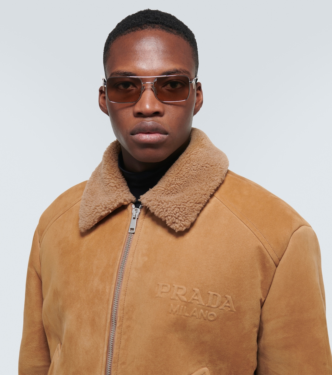 Occhiali da sole rettangolari A52S | Prada