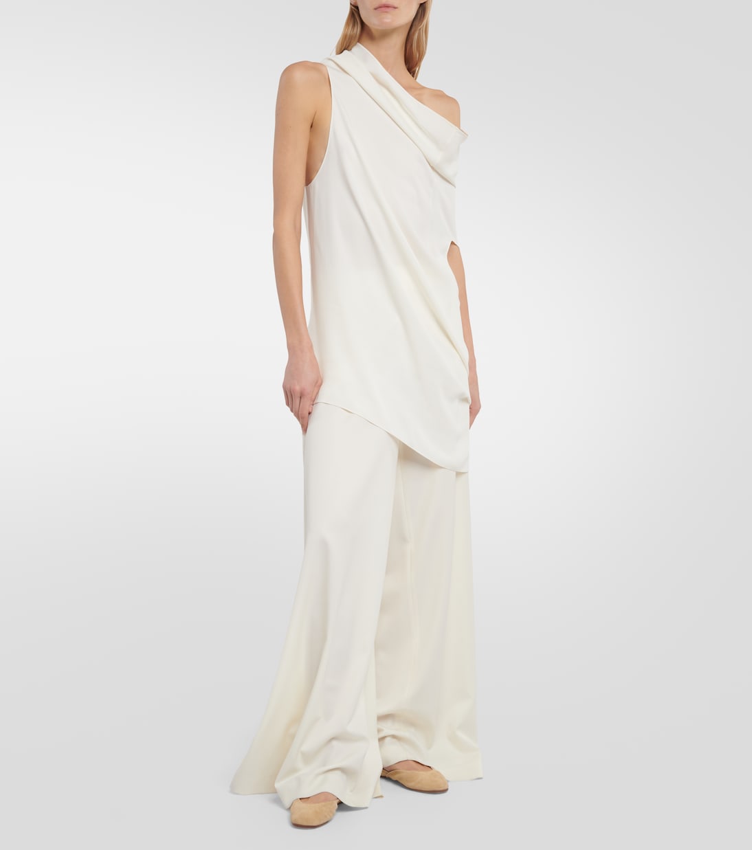 Gemma suede ballet flats | The Row