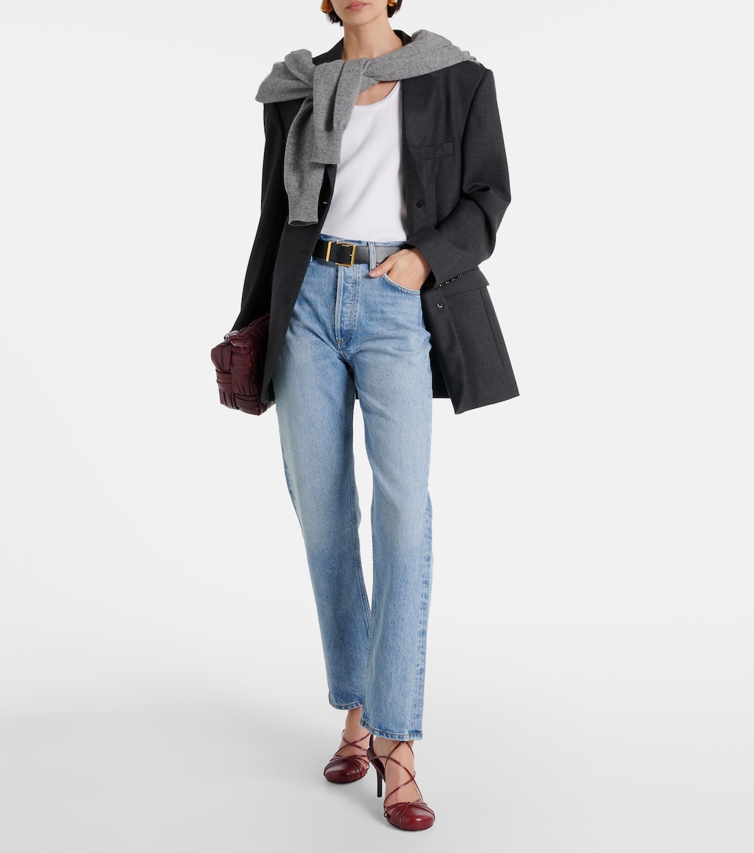 High-Rise Straight Jeans 90’s Pinch Waist | Agolde