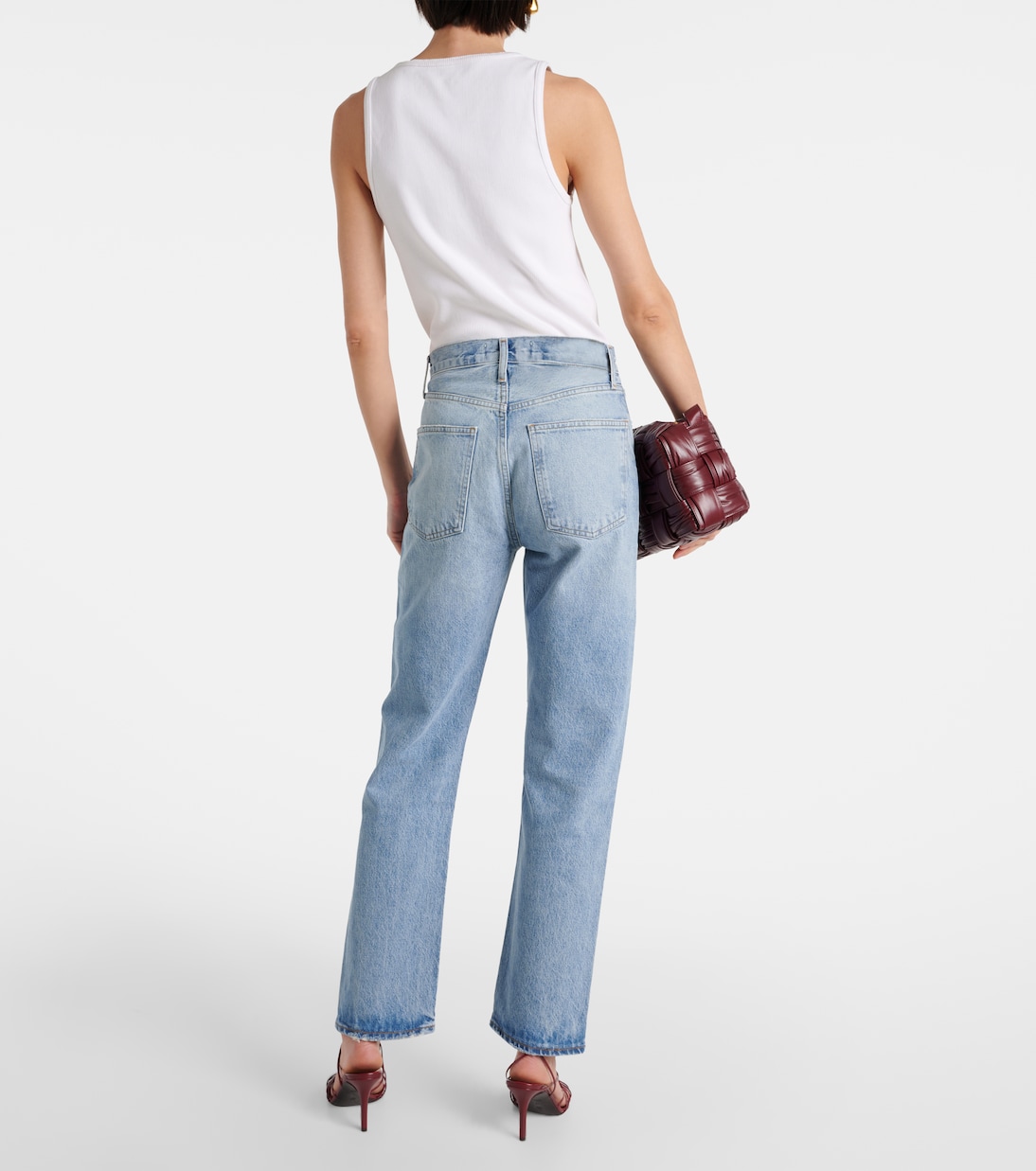 High-Rise Straight Jeans 90’s Pinch Waist | Agolde