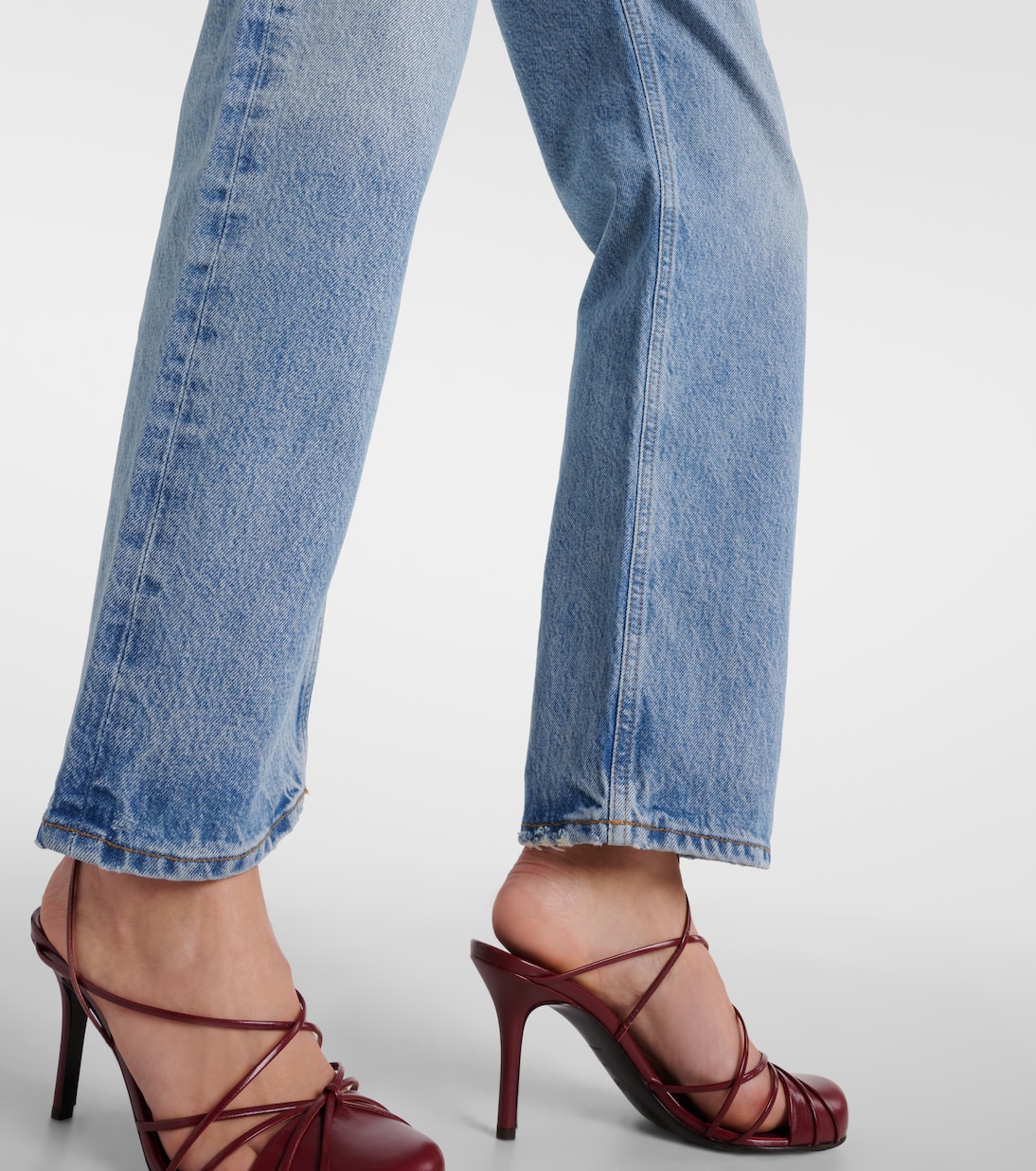 High-Rise Straight Jeans 90’s Pinch Waist | Agolde