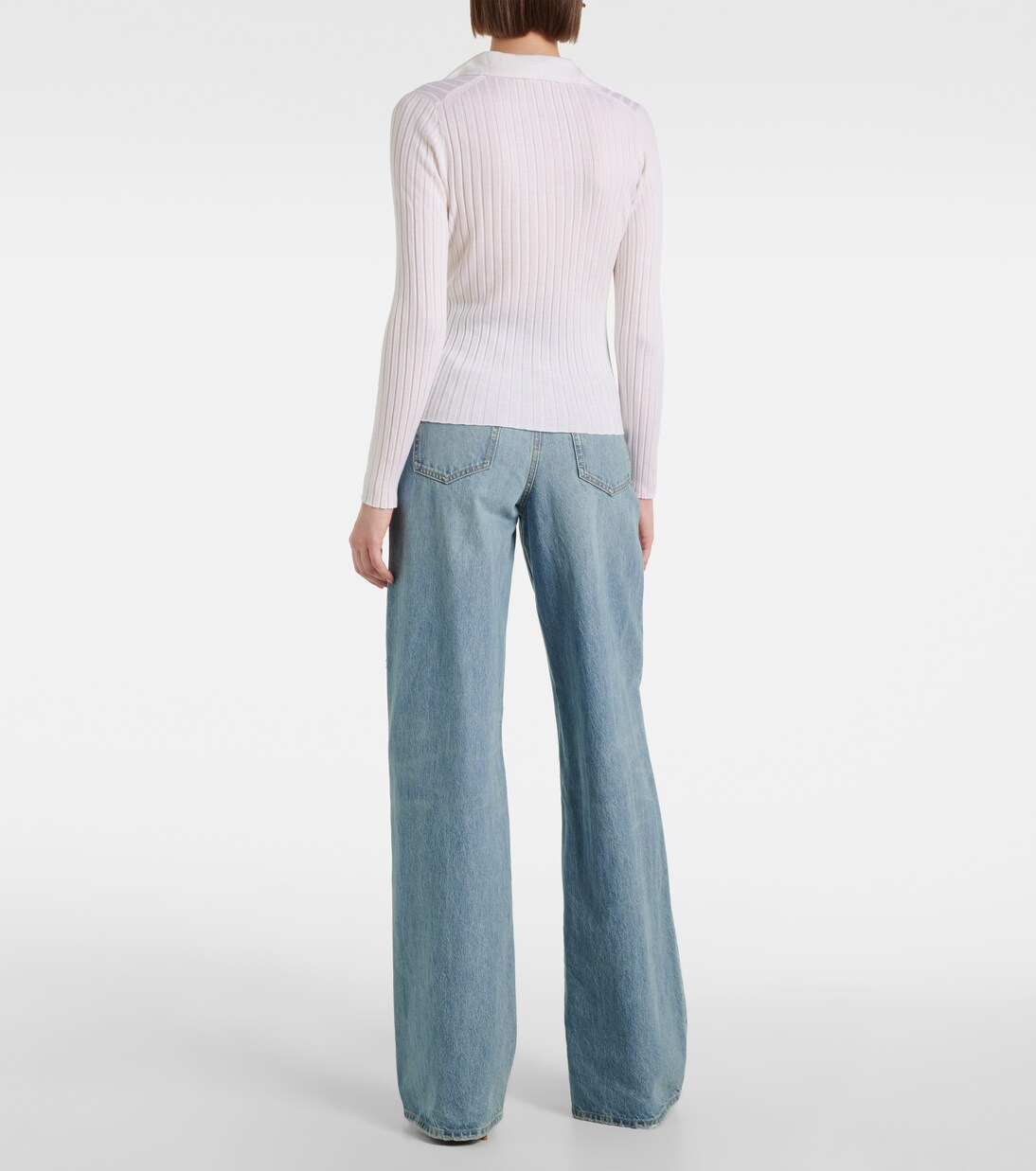 Top en laine et soie mélangées | Vince