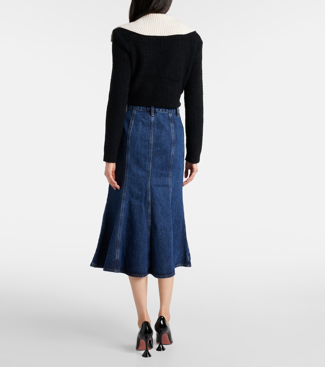 Pull en alpaga mélangé | Self-Portrait