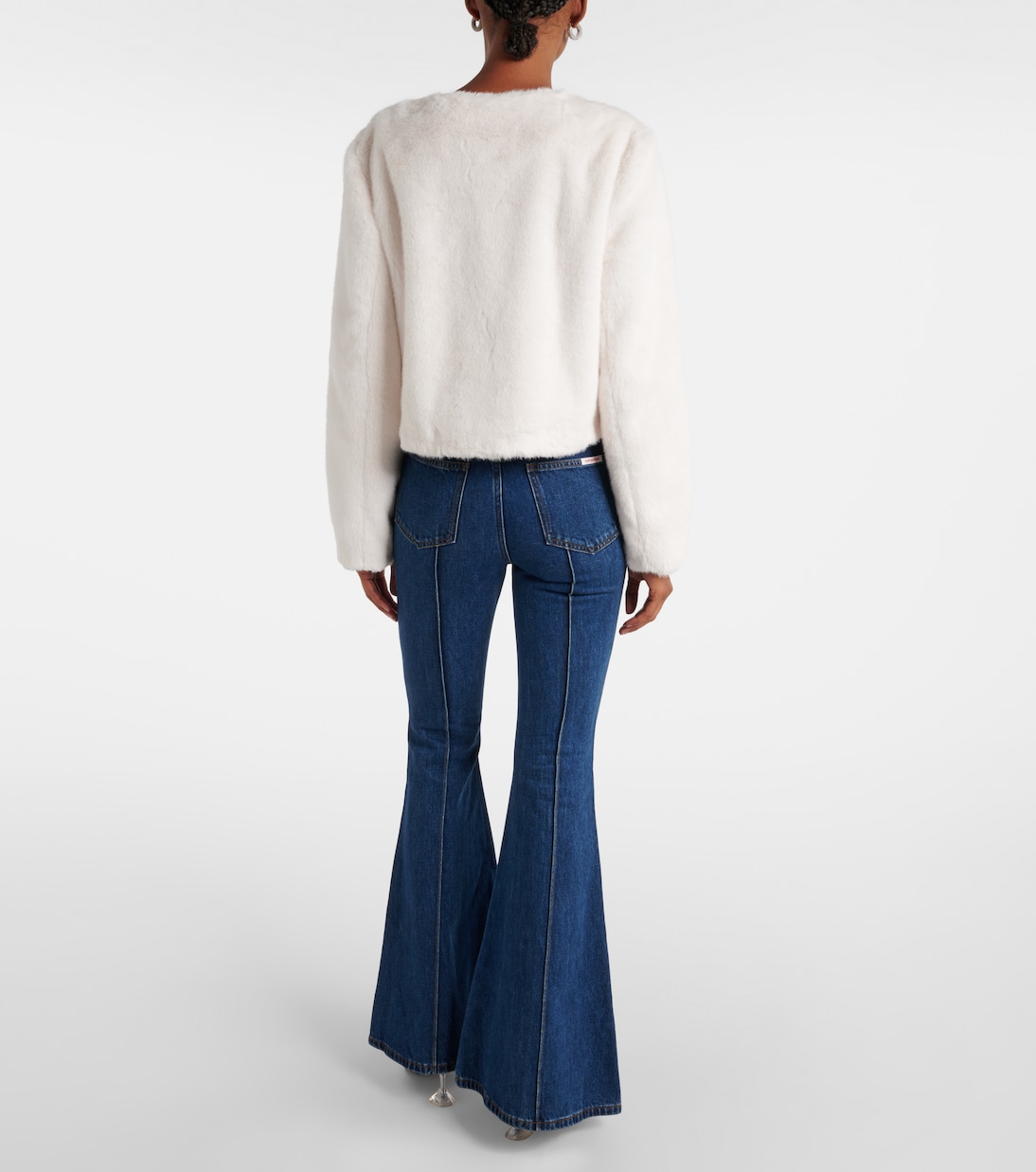 Jacke aus Faux Shearling | Self-Portrait