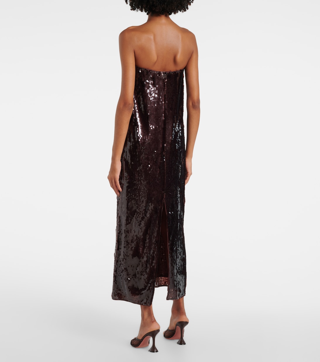 Robe longue Casey à sequins | Staud