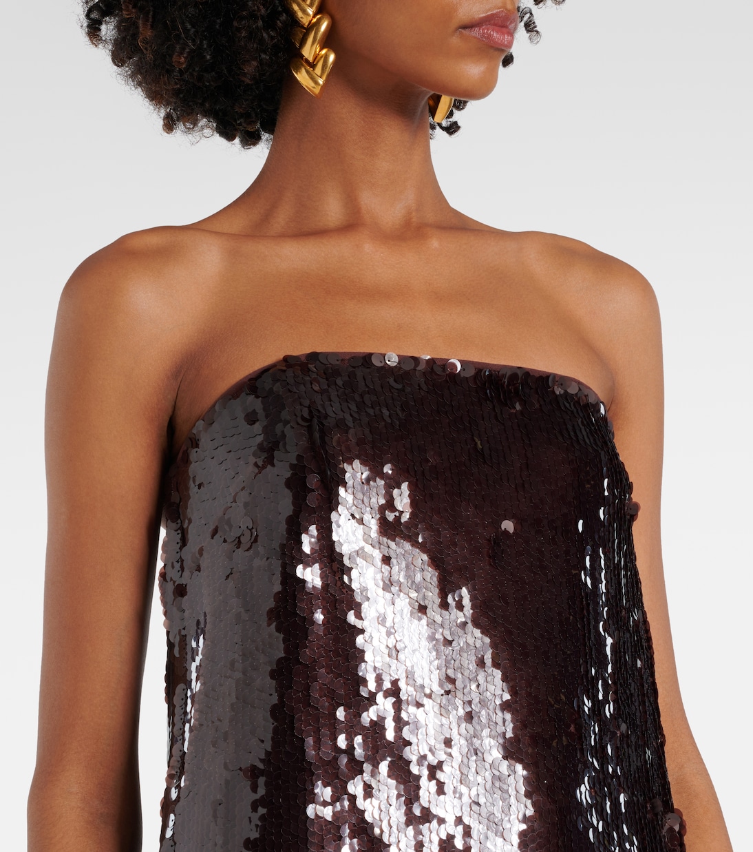 Robe longue Casey à sequins | Staud
