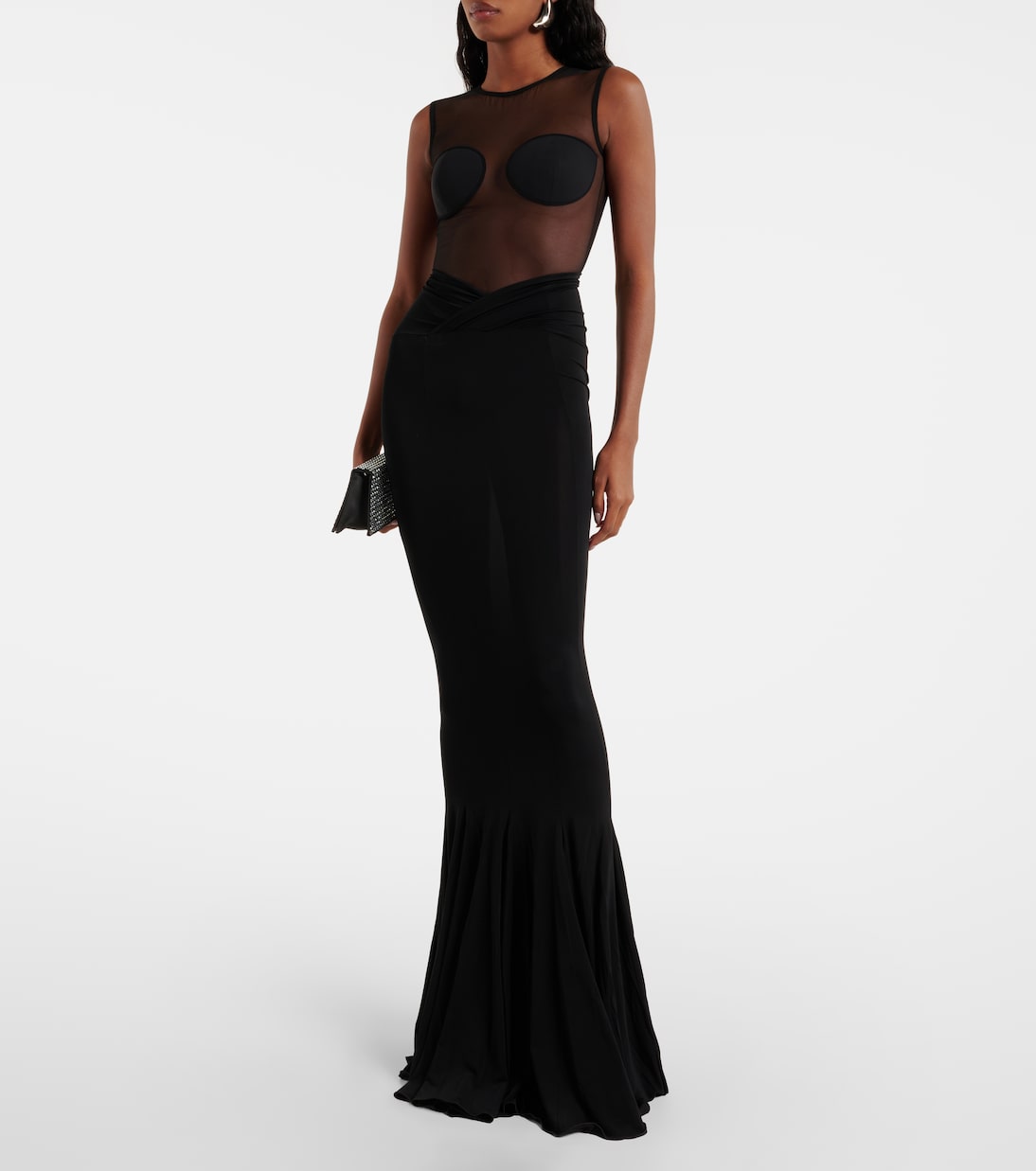 Jersey maxi skirt | Nensi Dojaka