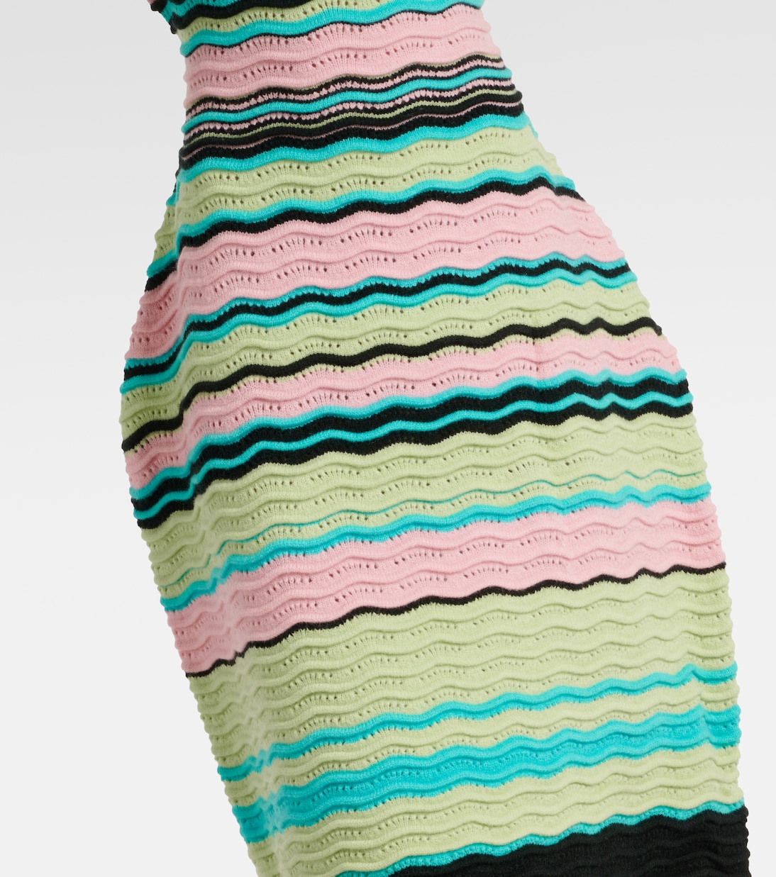 Robe midi à manches bouffantes | Susan Fang