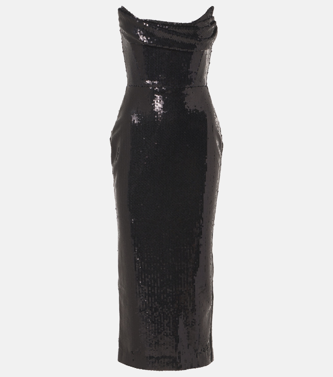 Robe bustier à sequins | Alex Perry
