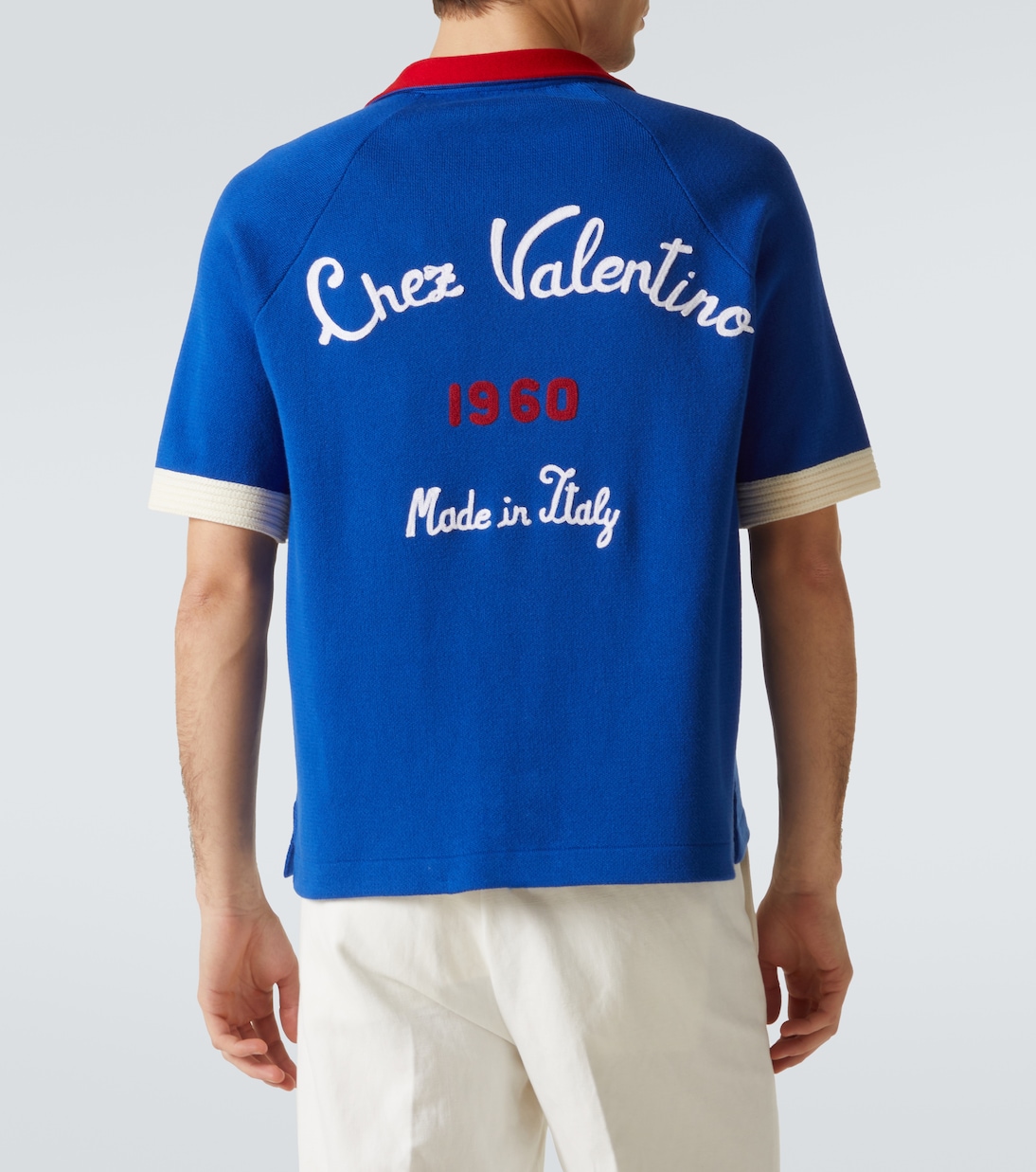 Camisa bowling de algodón a rayas | Valentino