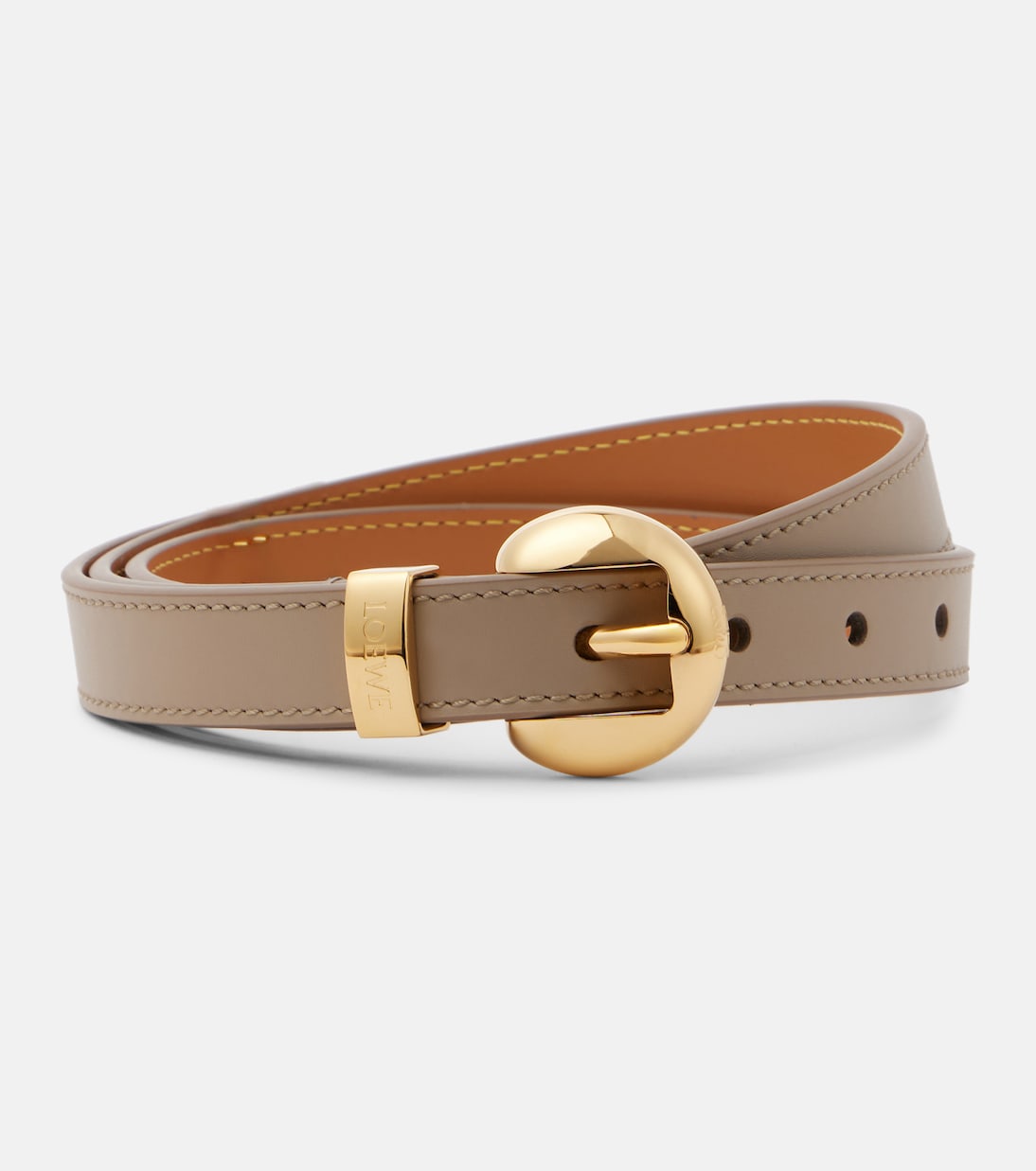 Pebble leather belt | Loewe