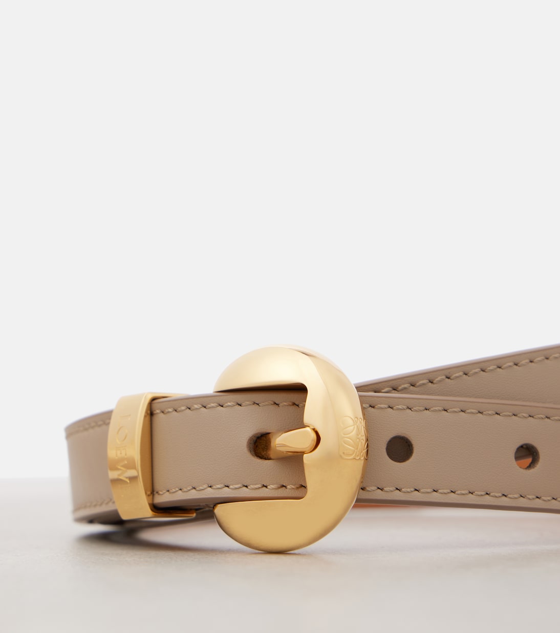 Pebble leather belt | Loewe