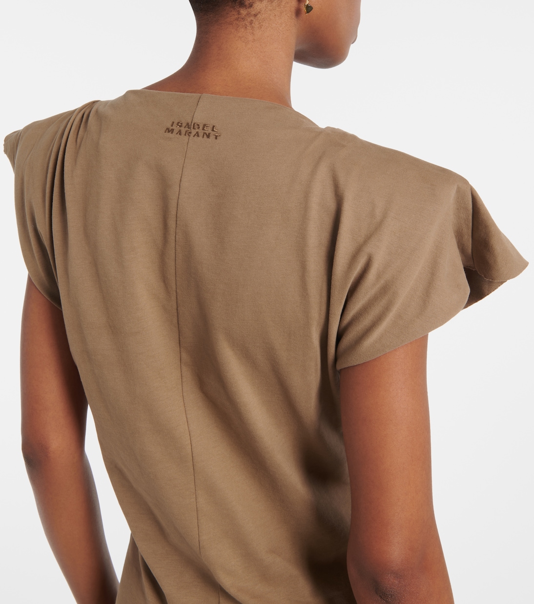 Abito lungo Nadela in jersey di cotone | Isabel Marant