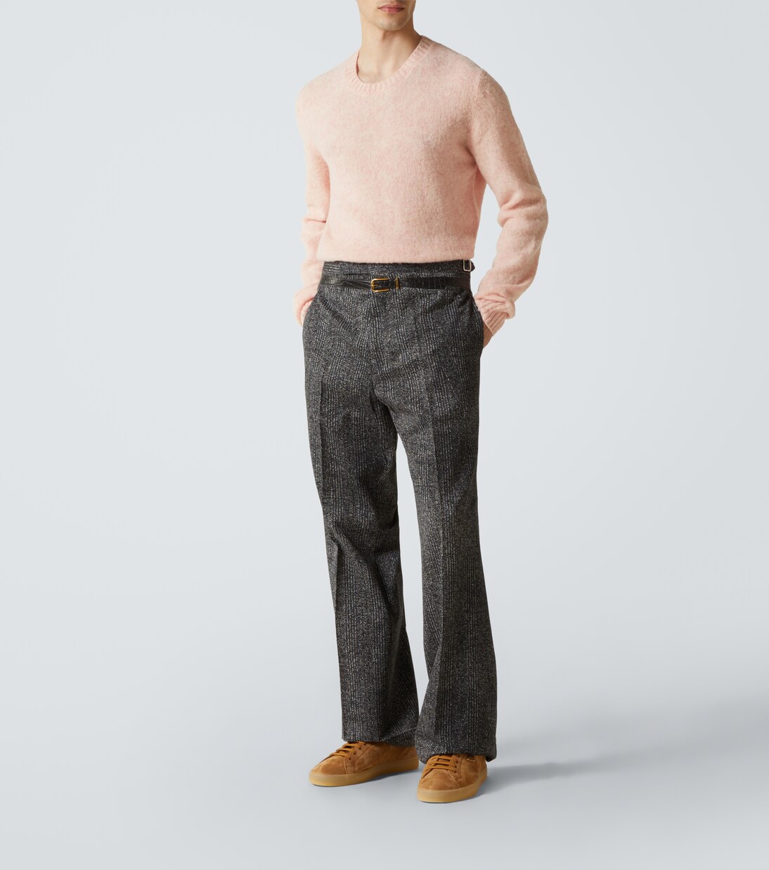 Sneakers aus Veloursleder | Prada