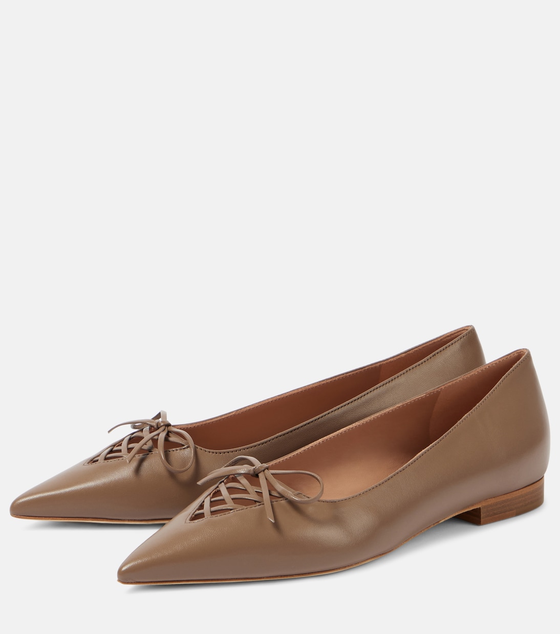 Hedy 10 leather ballet flats | Malone Souliers