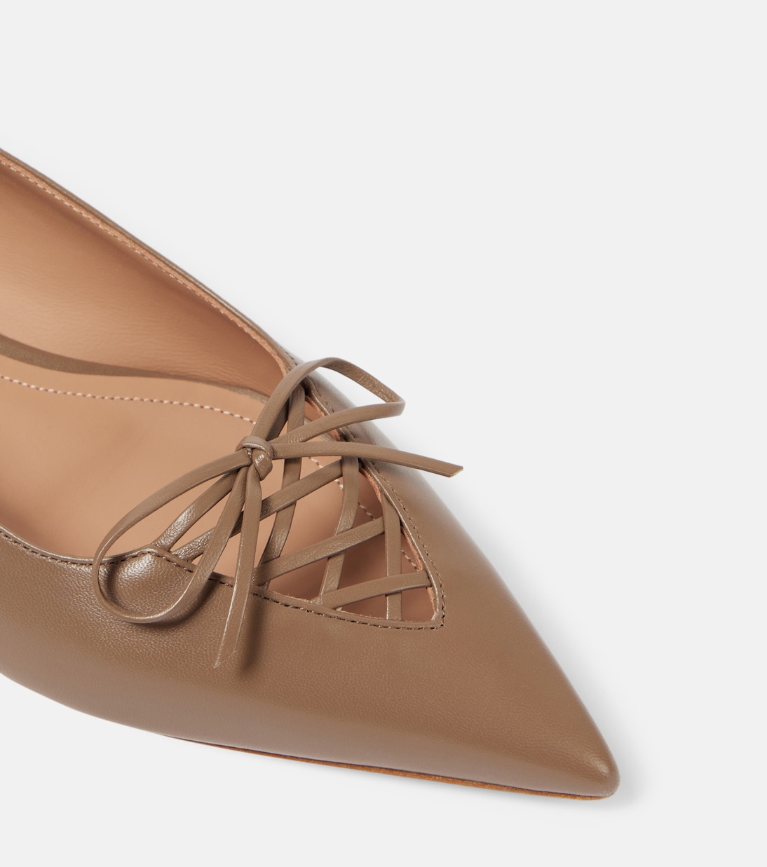 Hedy 10 leather ballet flats | Malone Souliers