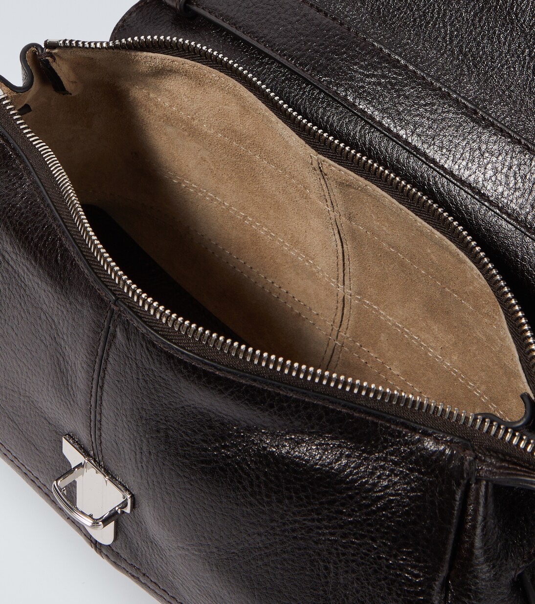 Gear Small leather crossbody bag | Lemaire