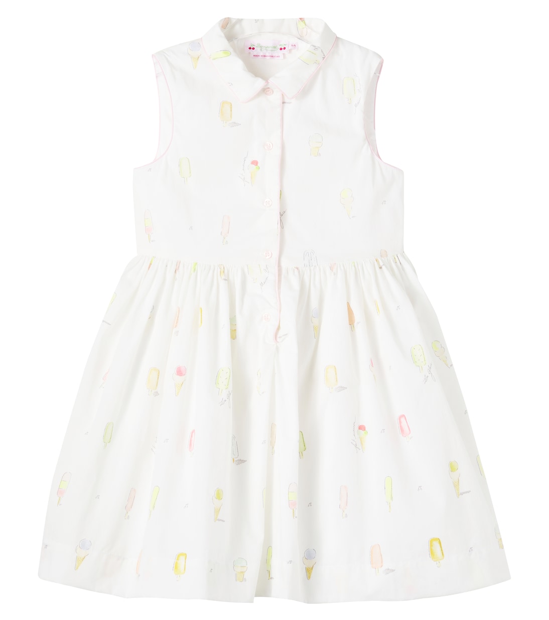 Robe Anne imprimée en coton | Bonpoint