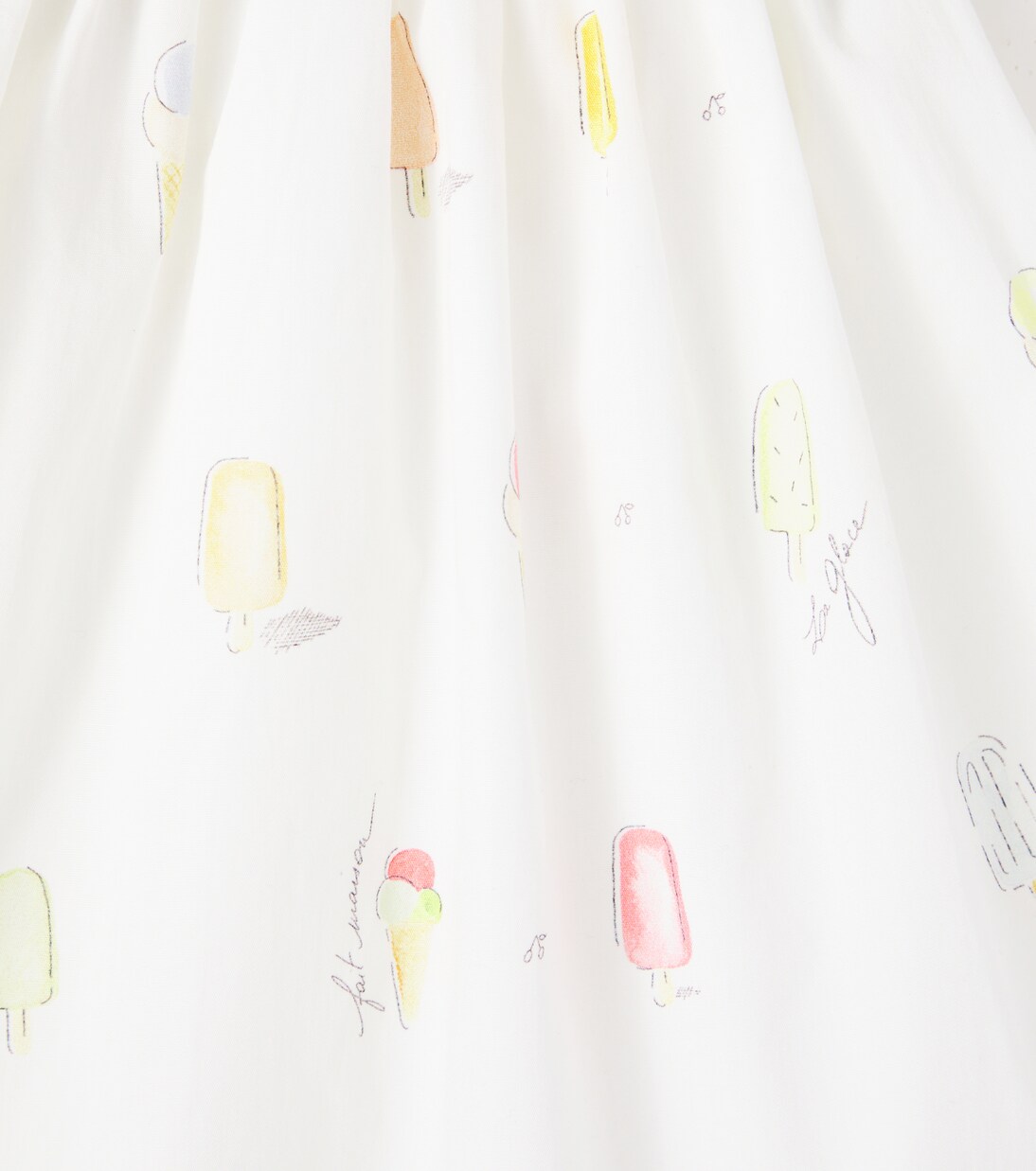 Robe Anne imprimée en coton | Bonpoint