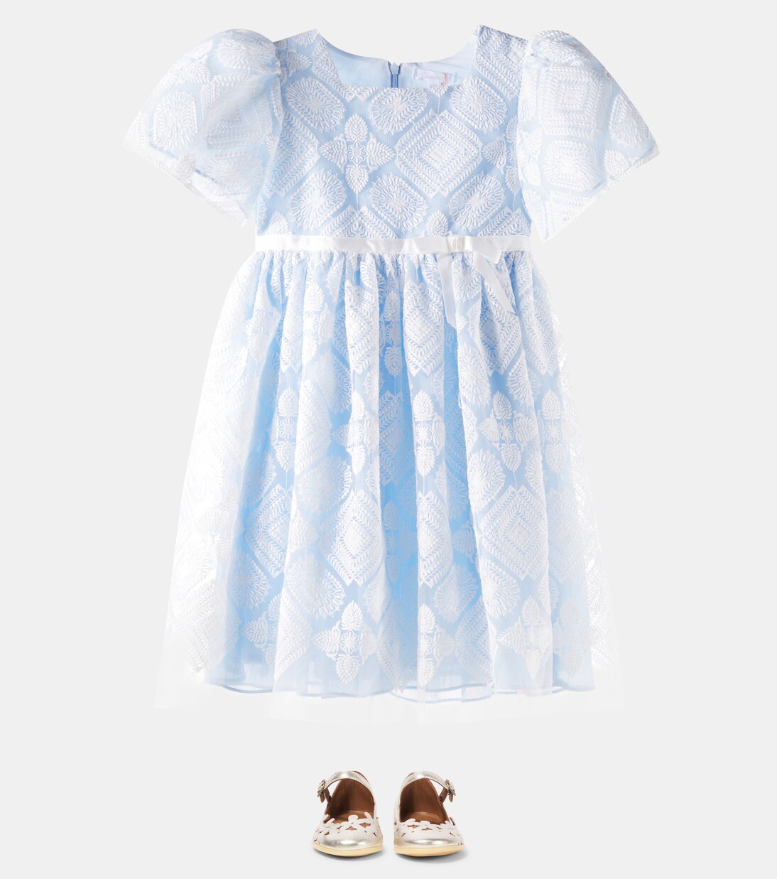 Embroidered tulle dress | Patachou