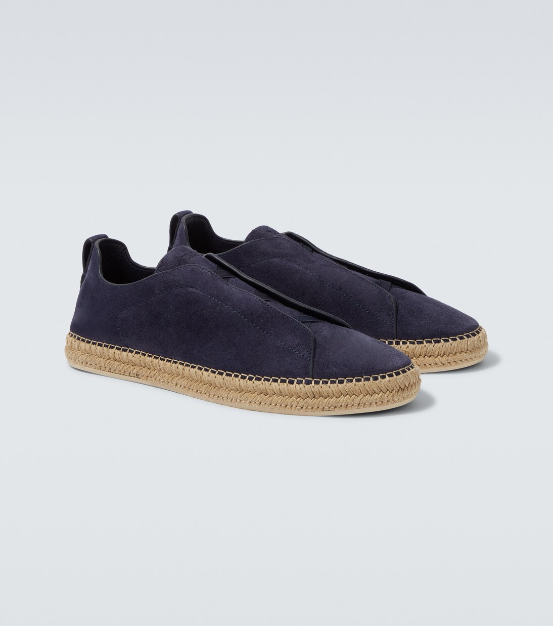Triple Stitch suede espadrilles | Zegna