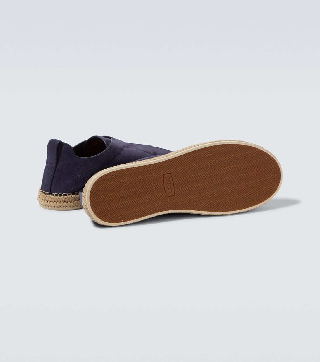 Triple Stitch suede espadrilles | Zegna