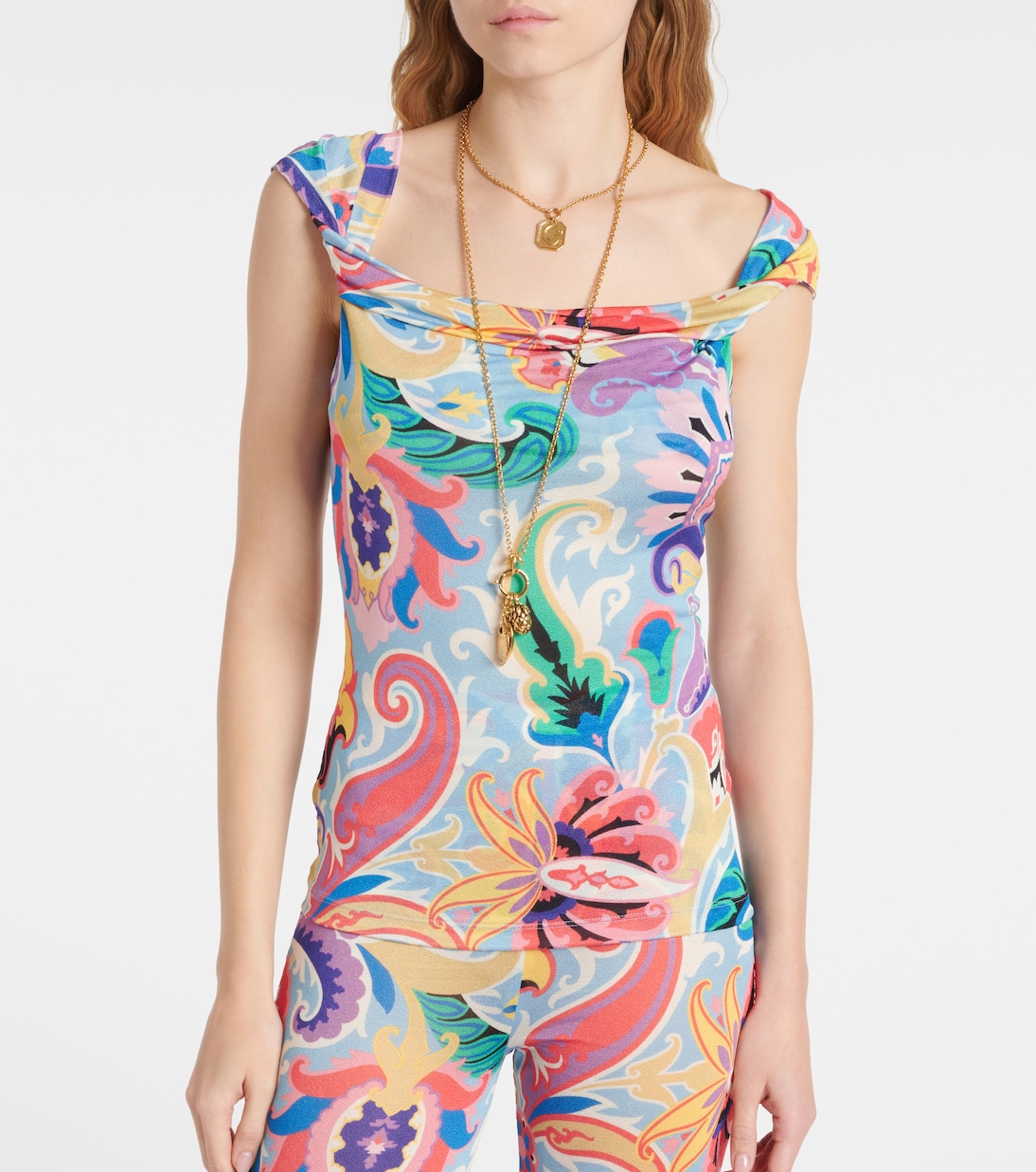 Top con stampa paisley | Etro