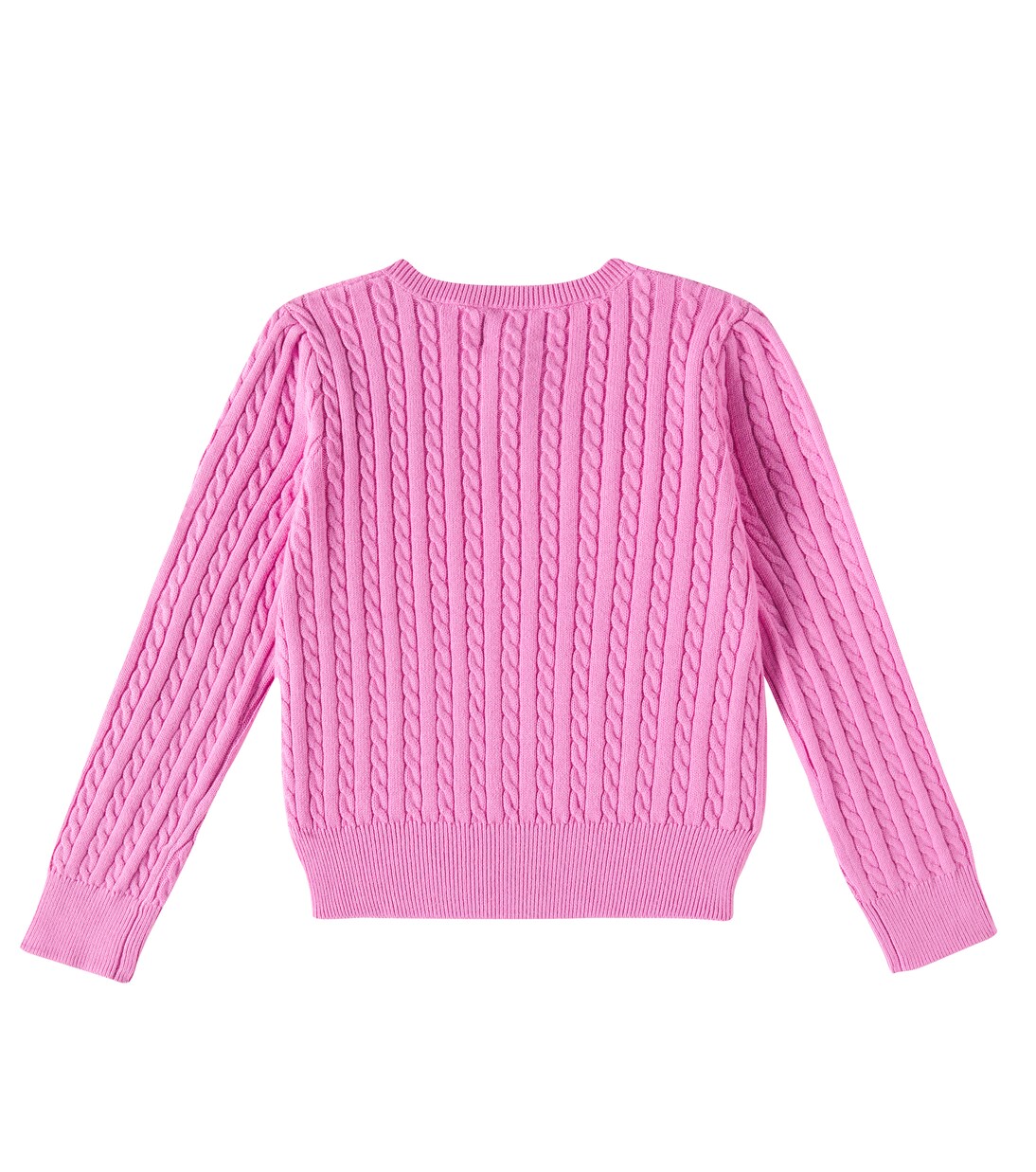 Cable-knit cotton sweater | Polo Ralph Lauren Kids